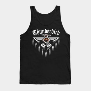 Thunderbird White Tank Top